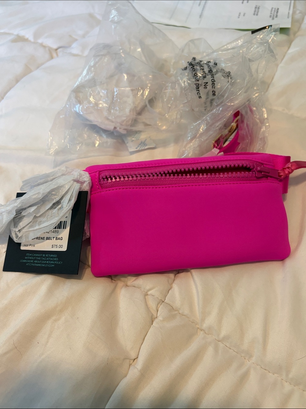 Fanny pack hot pink nwt